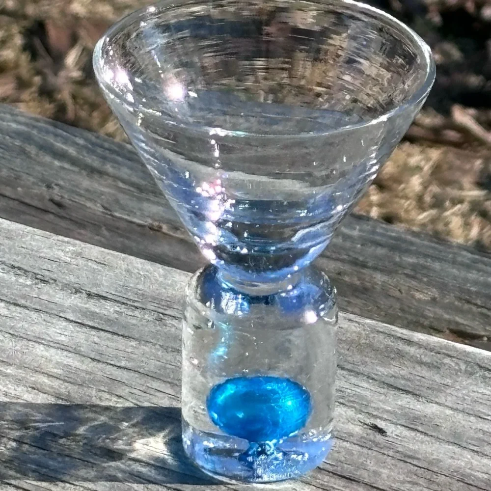 Fun and Unique Handblown Shot Glass! - Picture 4 of 10